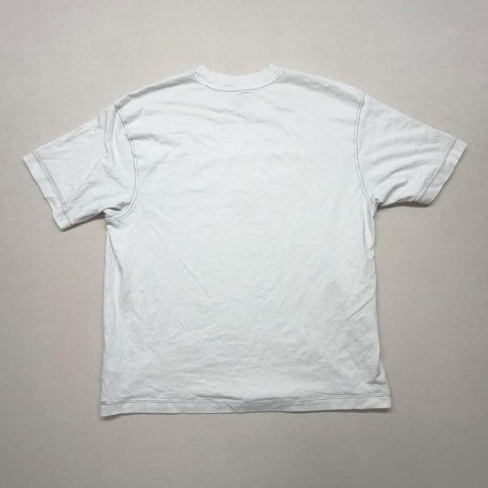 Guess Men's White and Grey T-shirt - Picture 4 of 6